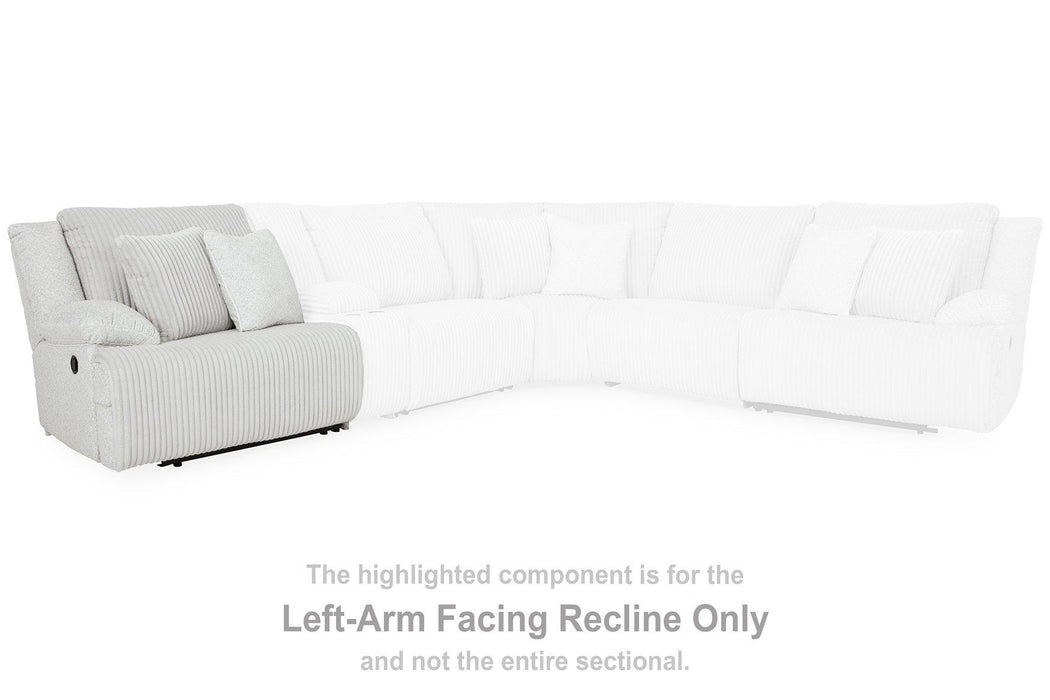 Top Tier Reclining Sectional with Chaise - Furniture Stars (Chicago, IL)