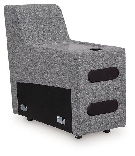 Modmax II Power Reclining Sectional with Audio Consoles - Furniture Stars (Chicago, IL)