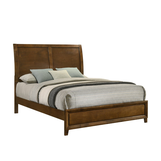 Ballard 5/0 Q Headboard, Footboard & Slat Kit-Walnut