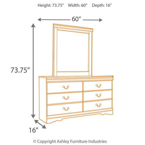 Huey Vineyard Dresser and Mirror - Furniture Stars (Chicago, IL)