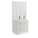 Europa Nightstand Panels, Set Of 2 - White