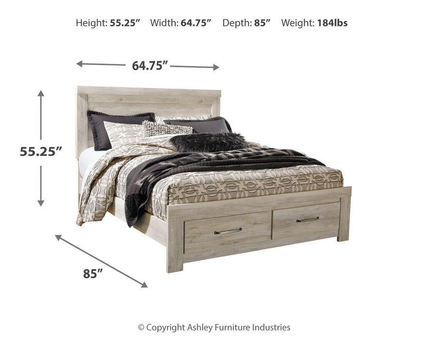 Bellaby Bed with 2 Storage Drawers - Furniture Stars (Chicago, IL)