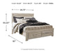 Bellaby Bed with 2 Storage Drawers - Furniture Stars (Chicago, IL)