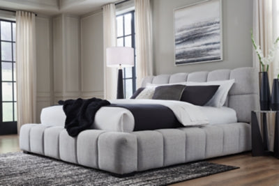 Grendusk Upholstered Bed - Furniture Stars (Chicago, IL)