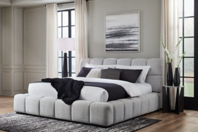 Grendusk Upholstered Bed - Furniture Stars (Chicago, IL)