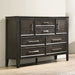Andover 60" Dresser W/Doors-Nutmeg