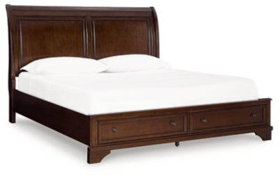 Trellington Sleigh Storage Bed - Furniture Stars (Chicago, IL)