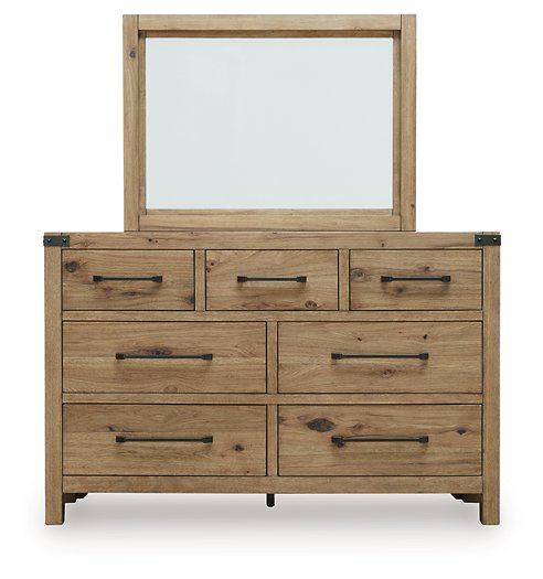 Ridgester Dresser and Mirror - Furniture Stars (Chicago, IL)