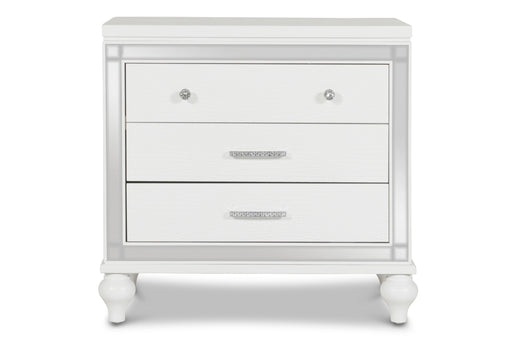 Valentino Nightstand-White
