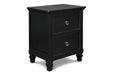 Tamarack Nightstand- Black