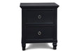 TAMARACK NIGHTSTAND- BLACK - Furniture Stars (Chicago, IL)