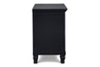 TAMARACK NIGHTSTAND- BLACK - Furniture Stars (Chicago, IL)