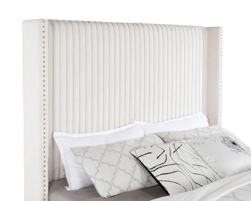 Natasha Wingback Bed - Furniture Stars (Chicago, IL)