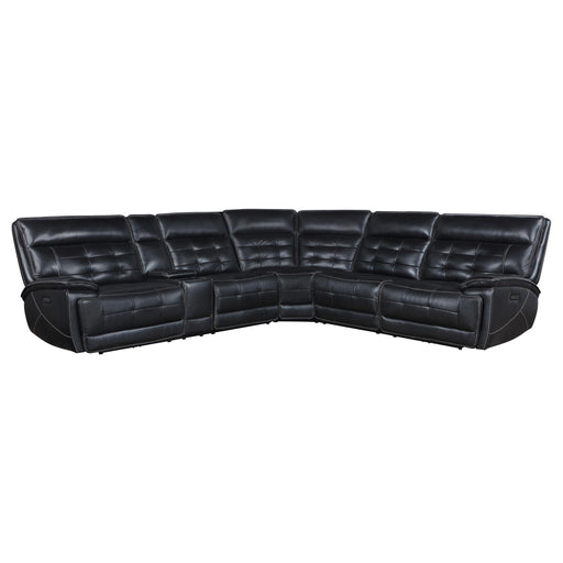 Hewitt Dual Power Reclining Sectional - Furniture Stars (Chicago, IL)