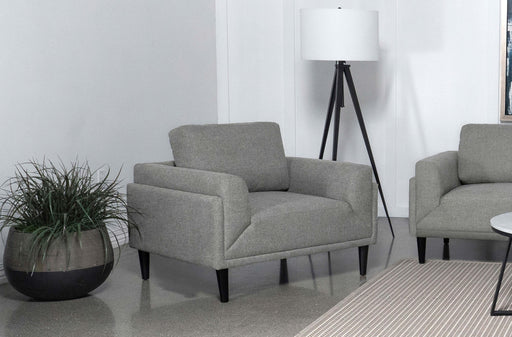 Rilynn Upholstered Track Arms Chair - Furniture Stars (Chicago, IL)