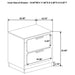 Caraway 4 Pc Bedroom Set - Furniture Stars (Chicago, IL)