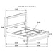 Caraway 5 Pc Bedroom Set - Furniture Stars (Chicago, IL)