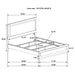 Caraway 5 Pc Bedroom Set - Furniture Stars (Chicago, IL)