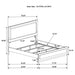 Caraway 5 Pc Bedroom Set - Furniture Stars (Chicago, IL)
