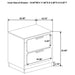 Caraway 5 Pc Bedroom Set - Furniture Stars (Chicago, IL)