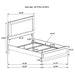 Caraway Queen Bed - Furniture Stars (Chicago, IL)
