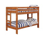 Wrangle Hill Twin Over Twin Bunk Bed Amber Wash - Furniture Stars (Chicago, IL)