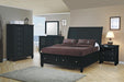 Sandy Beach Eastern King Storage Sleigh Bed Black - Furniture Stars (Chicago, IL)
