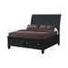 Sandy Beach Eastern King Storage Sleigh Bed Black - Furniture Stars (Chicago, IL)
