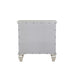 Sandy Beach 3-drawer Nightstand Cream White - Furniture Stars (Chicago, IL)