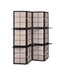 Iggy 4-panel Folding Screen with Removable Shelves Tan and Cappuccino - Furniture Stars (Chicago, IL)