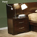 Jessica Nightstand Panels Cappuccino (Set of 2) - Furniture Stars (Chicago, IL)