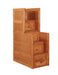 Wrangle Hill 4-drawer Stairway Chest Amber Wash - Furniture Stars (Chicago, IL)