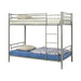 Hayward Twin Over Twin Bunk Bed Silver - Furniture Stars (Chicago, IL)