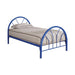 Marjorie Twin Platform Bed Blue - Furniture Stars (Chicago, IL)