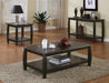 Dixon Square End Table with Bottom Shelf Espresso - Furniture Stars (Chicago, IL)