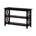 Rachelle Sofa Table with 2-shelf Deep Merlot - Furniture Stars (Chicago, IL)