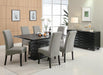 Stanton Upholstered Side Chairs Grey (Set of 2) - Furniture Stars (Chicago, IL)