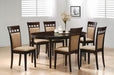 Gabriel Oval Dining Table Cappuccino - Furniture Stars (Chicago, IL)