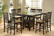 Gabriel Square Counter Height Dining Table Cappuccino - Furniture Stars (Chicago, IL)