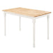 Taffee Rectangle Dining Table Natural Brown and White - Furniture Stars (Chicago, IL)