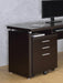 Skylar 3-drawer Mobile File Cabinet Cappuccino - Furniture Stars (Chicago, IL)