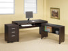 Skeena 3-drawer Mobile Storage Cabinet Cappuccino - Furniture Stars (Chicago, IL)