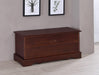 Paula Rectangular Cedar Chest Warm Brown - Furniture Stars (Chicago, IL)