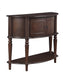 Brenda Console Table with Curved Front Brown - Furniture Stars (Chicago, IL)