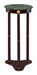 Edie Round Marble Top Accent Table Merlot - Furniture Stars (Chicago, IL)