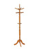 Achelle Coat Rack with 11 Hooks Golden Brown - Furniture Stars (Chicago, IL)