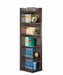 Pinckard 6-tier Corner Bookcase Cappuccino - Furniture Stars (Chicago, IL)