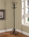 Kiefer Coat Rack with 12 Hooks Black - Furniture Stars (Chicago, IL)