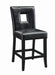 Shannon Open Back Upholstered Dining Chairs Black (Set of 2) - Furniture Stars (Chicago, IL)