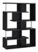 Hoover 5-tier Bookcase Black and Chrome - Furniture Stars (Chicago, IL)